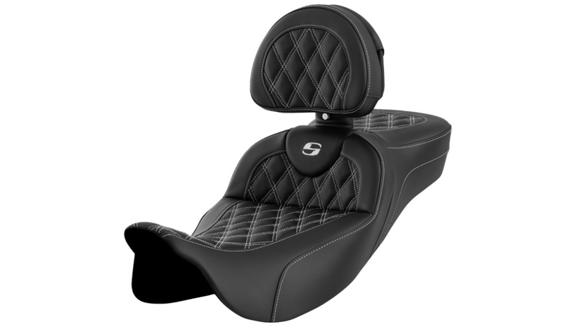 Saddlemen Roadsofa™ Seat - 808-07B-184B6 For Harley Touring 2008-2025