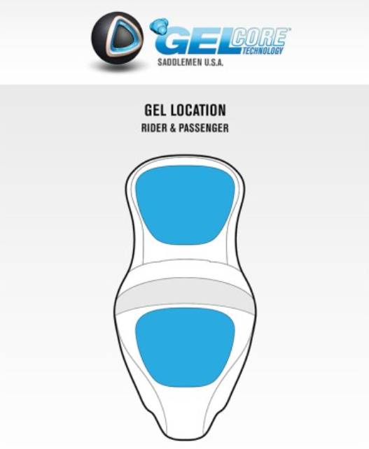 Saddlemen Roadsofa™ Seat - 823-07-182 For Harley Touring 2023-2026