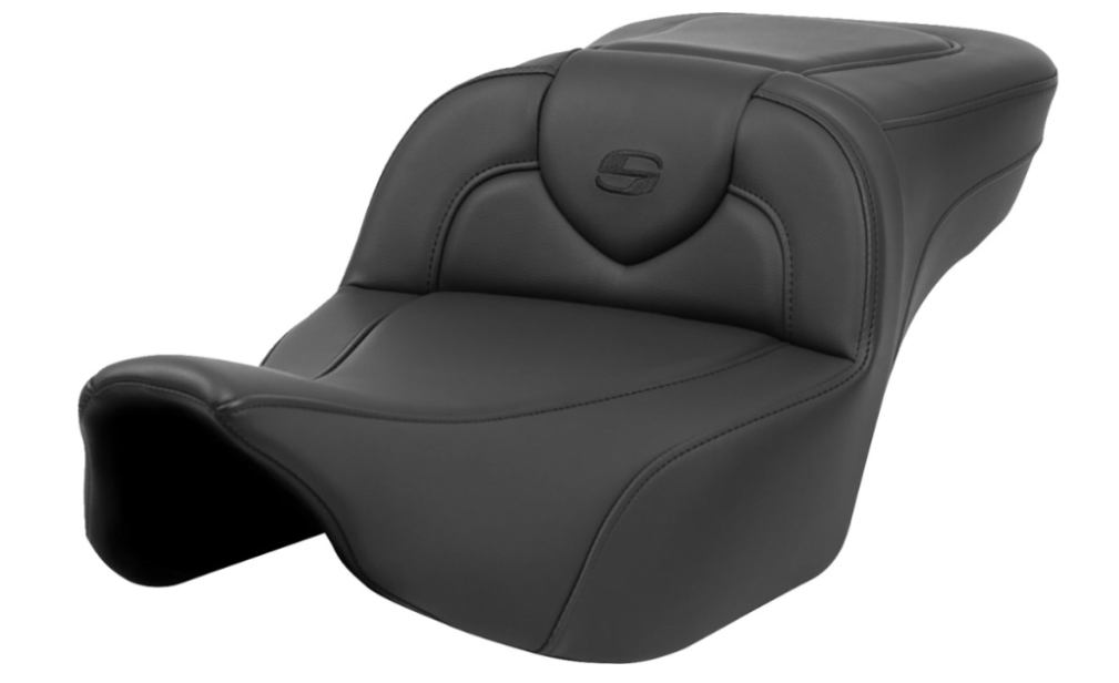 SADDLEMEN 0801-1637 823-07-188 Roadsofa™ Extended Reach Seat Black Stitch - without Backrest - FL 23-24