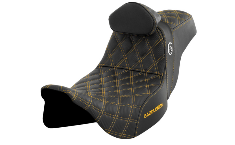 Saddlemen Pro Series SDC Performance Seat - SC80807GOLRT For Harley Touring 2008-2024