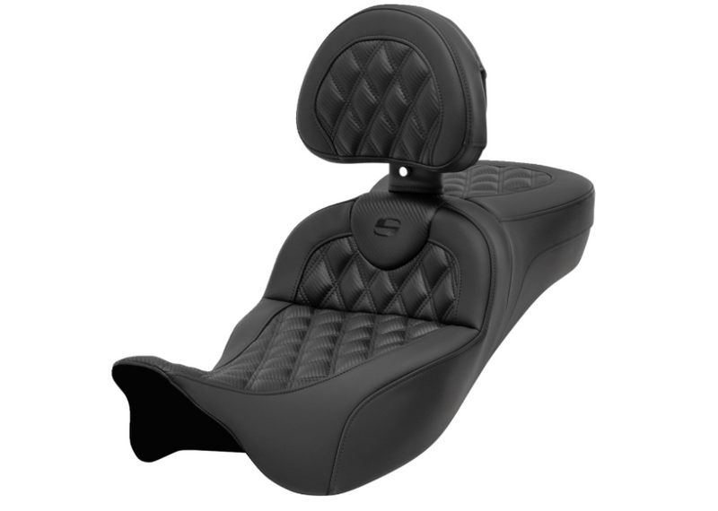 Saddlemen Roadsofa™ Seat - 808-07B-207B0 For Harley Touring 2008-2024