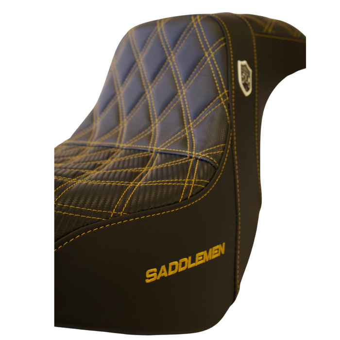 GOLD STITCH SADDLEMEN 0802-1433 SC81829DB Pro Series SDC Performance Gripper Seat