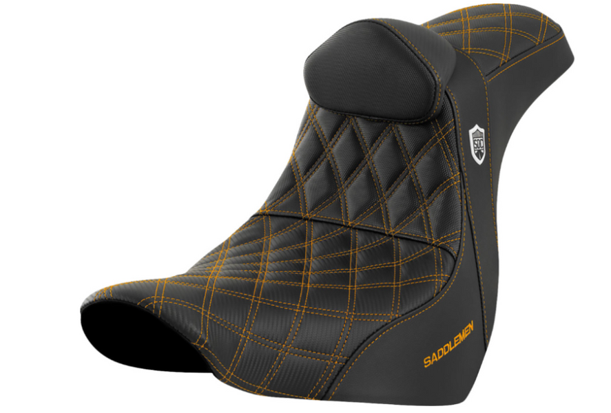 SADDLEMEN 0802-1598 SC81829GOLRT Pro Series SDC Performance Grip SADDLEMEN 0802-1598 SC81829GOLRT Pro Series SDC Performance Grip