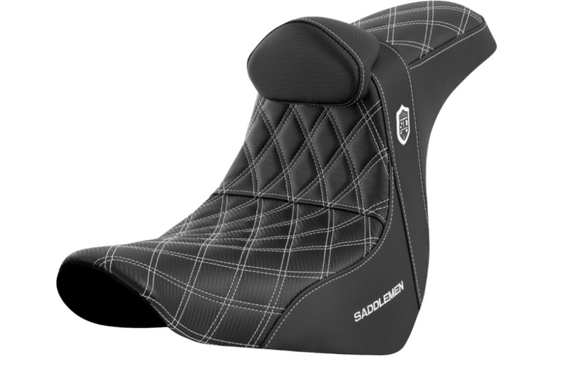 Saddlemen Pro Series SDC Performance Seat - SC81829WHIRT For Harley Softail 2018-2026