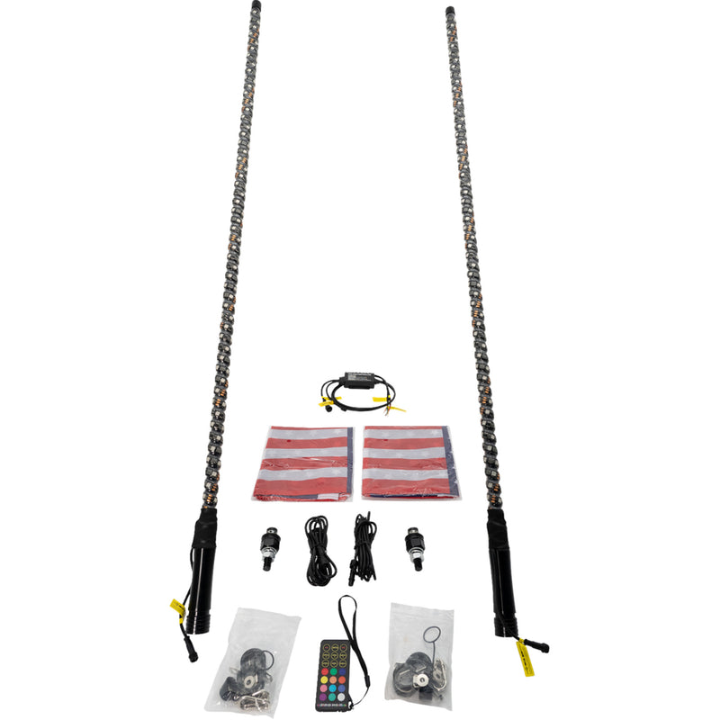 BRITE-LITES 2040-3415 BL-WPEKIT4 Whip Light 4' - pair
