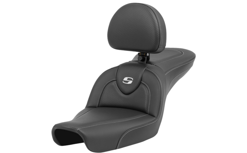 Saddlemen Roadsofa™ Seat - 896-04-185BR For Harley Dyna 1996-2003