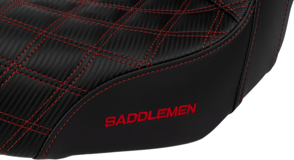 SADDLEMEN 0803-0728 SC80604RED Pro Series SDC Performance Grip SADDLEMEN 0803-0728 SC80604RED Pro Series SDC Performance Grip