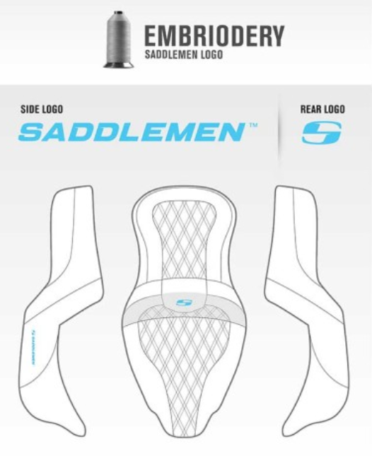 Saddlemen Roadsofa™ Seat - I14-07-182BR For Indian 2014-2025