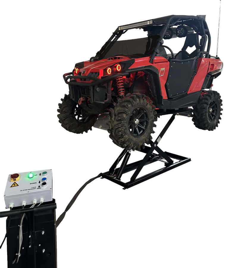 Ideal 27-1667 UF-2500EH-X-BLK UTV FRAME LIFT