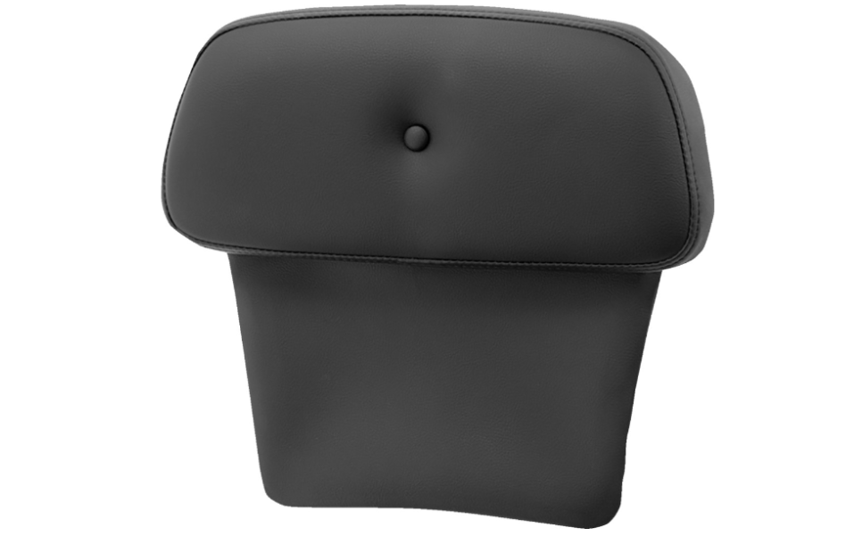 SADDLEMEN 0822-0552 814-07-CPACK-PT Chopped Tour Pak Backrest Pads RoadSofa™ PT - Black w/ Pillowtop - FLT/FLH '14-'23