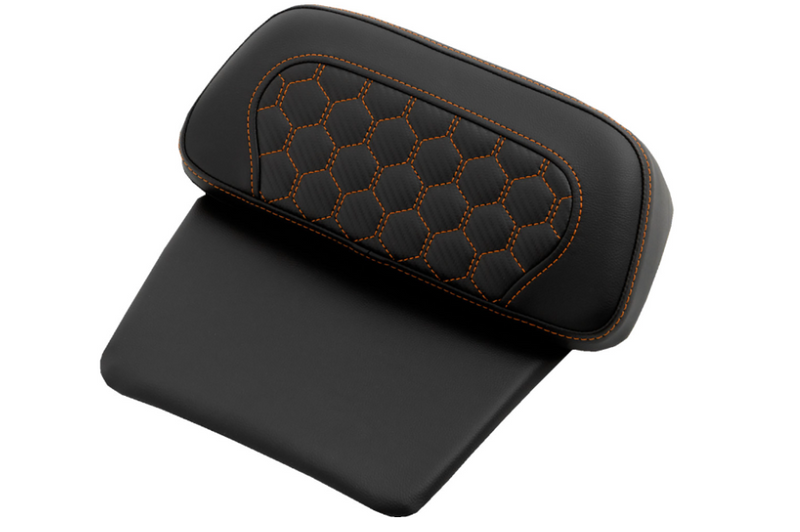Saddlemen Chopped Tour-Pak Pad - 814-07C-HC-ORA For Harley Touring 2014-2026