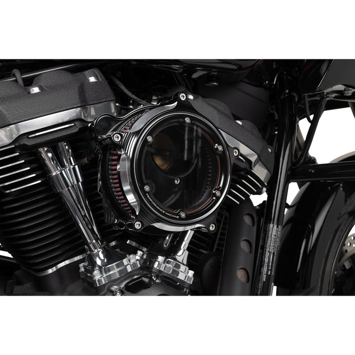 PERFORMANCE MACHINE (PM) 1010-2742 0206-2156-BM Vision Air Cleaner - Contrast Cut™
