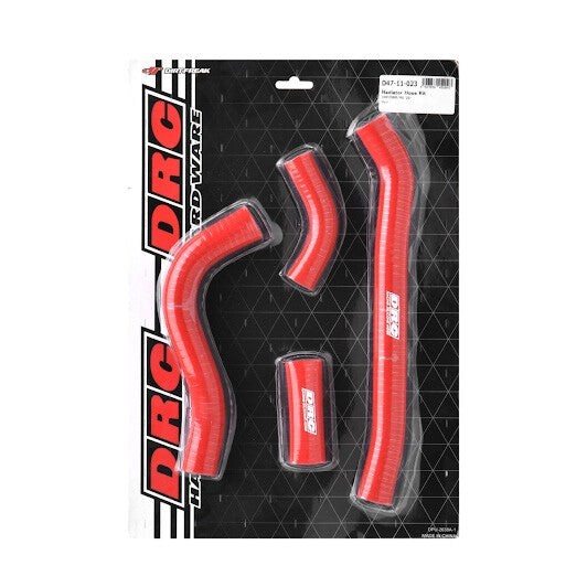 Drc Radiator Hose Kit Honda RED - D47-11-023 Honda CRF250R / CRF250RX 2022-2024
