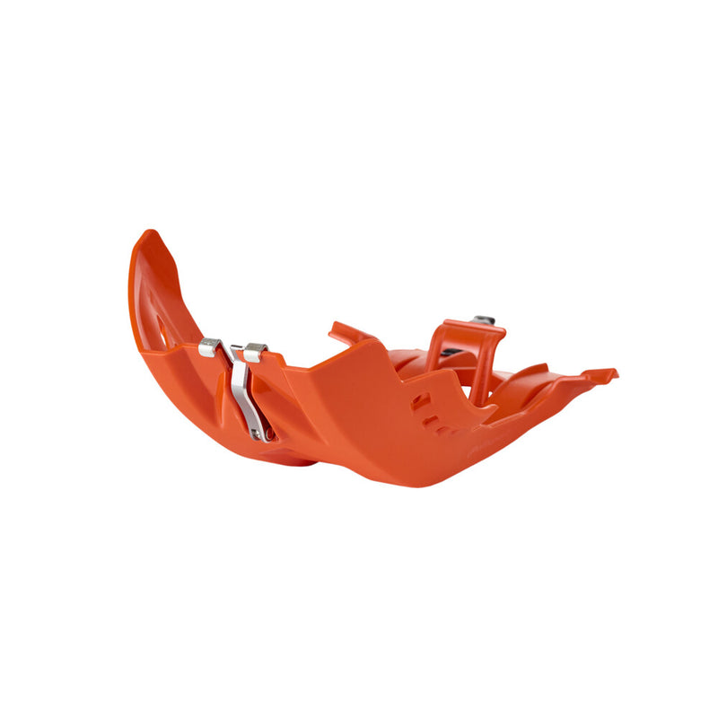 Polisport Fortress Skid Plate Orange - 8468900005 KTM Dirt Bikes 2016-2023