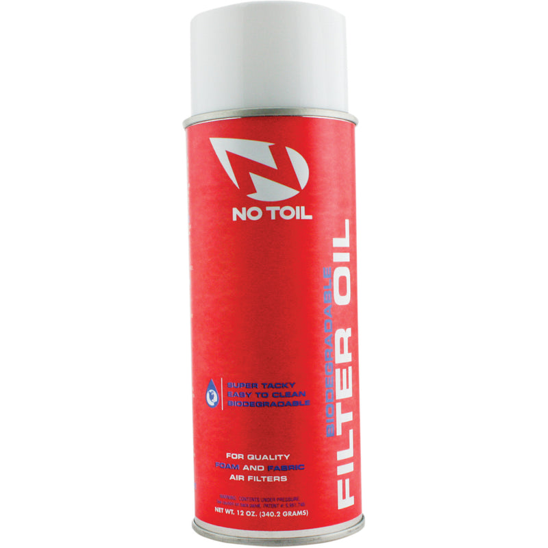 NO TOIL 3610-0046 NT202 Air Filter Oil 12 oz. net wt. - aerosol