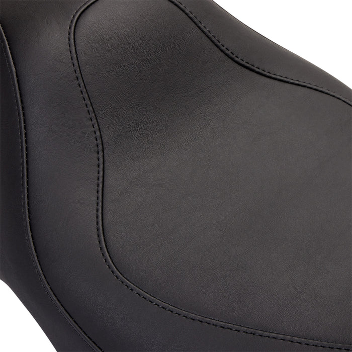 MUSTANG 0801-0449 76026 Tripper™ Solo Seat - without Backrest - Stitched - Black - FL