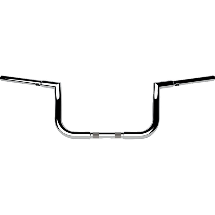 LA CHOPPERS 0601-6572 LA-7367-08 1-1/4" Twin Peaks Touring Handlebar - Bagger - 8" - Chrome