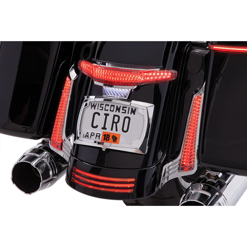 Ciro Taillight License Plate Holder - 40051 For Harley Touring 2010-2023
