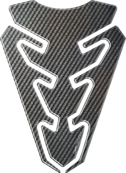 One Emblems Tankpad Carbon Look - CGEXCP For Ducati Motorcycles 1993-2018 | Kawasaki Motorcycles 1984-2018 | Aprilia Motorcycles 1998-2018