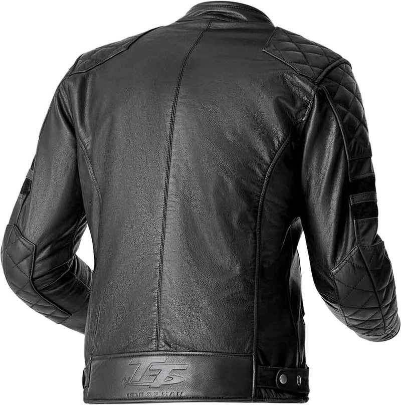 Rst 556-3639046 103639BLK-46 HILLBERRY D3O JACKET BLACK LEATHER XL
