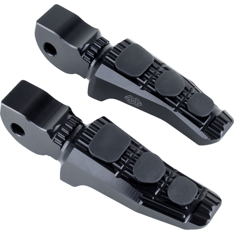 Gilles Tooling UF20 Footpegs - RGK-350-UF20-B For Suzuki Motorcycles 2002-2024 | Aprilia Motorcycles 2011-2024 | Kawasaki Ninja 2016-2020