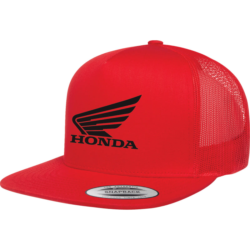 FACTORY EFFEX 2501-4367 28-86300 Honda Alpha Snapback Hat red