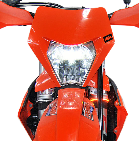 New Rage Cycles Front LED Turn Signals - EXC-FB-24 KTM EXC-F 350 / EXC-F 500 2024-2025