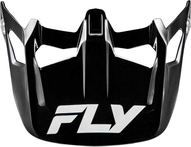 Fly Racing Werx-R Carbon Visor Gloss Black