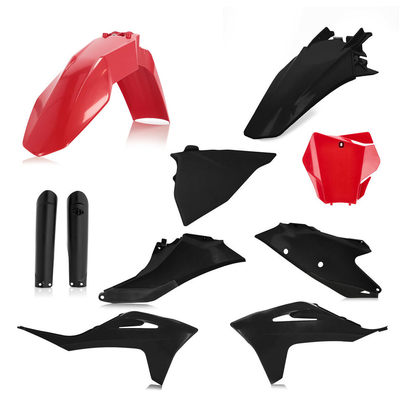 Acerbis 28727-91018 2872791018 FULL PLASTIC KIT GAS/KTM RED/BLACK