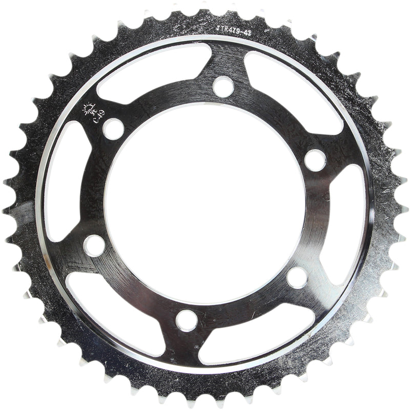JT SPROCKETS JTR479-43 JTR479.43 Steel Rear Sprocket Sprocket - Rear - Kawasaki/Suzuki - 43-Tooth