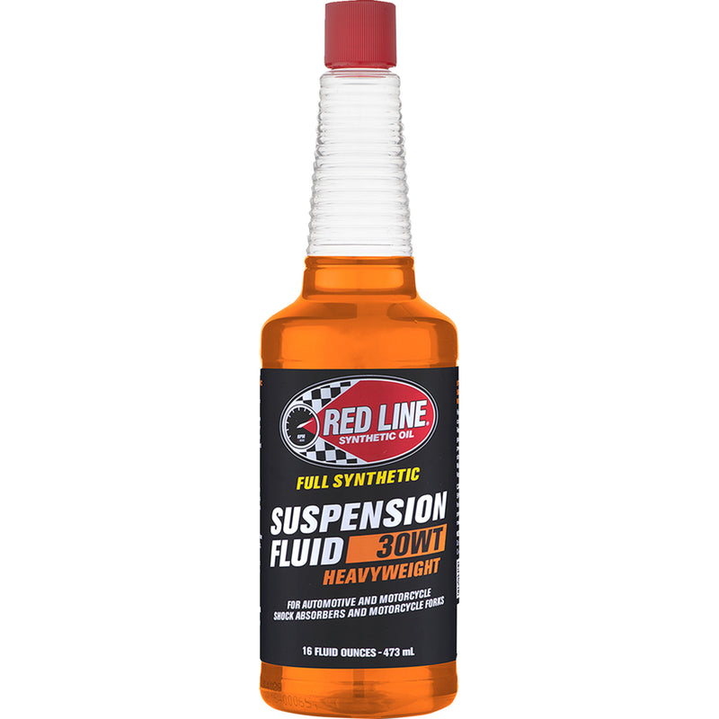 RED LINE SYNTHETIC OIL 3609-0206 91142 Heavyweight Suspension Fluid 30wt - 16 us fl oz.
