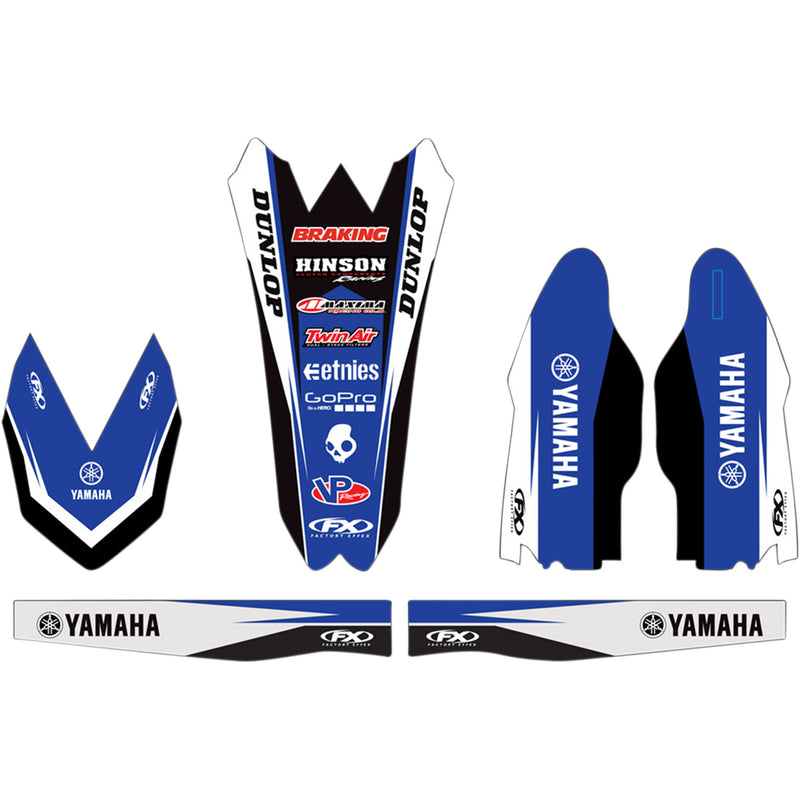 Factory Effex Graphic Kit - 17-50222 Yamaha YZ 250 / YZ 450 2006-2008