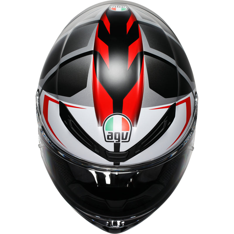 AGV K6 S Karve Helmet - Matte Black/White/Red