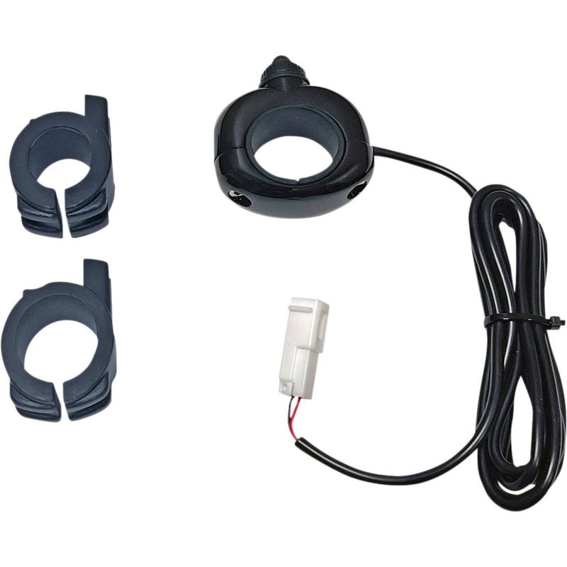 Custom Dynamics Accessory Switch - CD-AUX-UNV-B For Harley Motorcycles 1996-2020