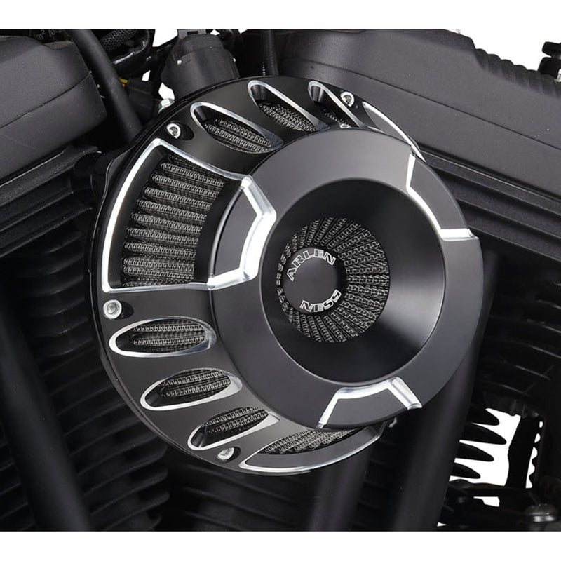 Arlen Ness Inverted Series Deep Cut Air Cleaner - 18-931 For Harley Sportster 1988-2022
