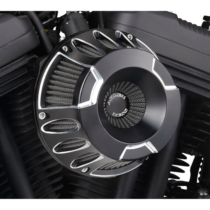 ARLEN NESS 1010-1213 18-931 Inverted Series Air Cleaner Kit — Deep Cut - Black