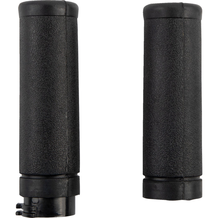 DRAG SPECIALTIES DS-243103 Replacement OEM-Style Rubber Grips Grips - Replacement - Dual Throttle