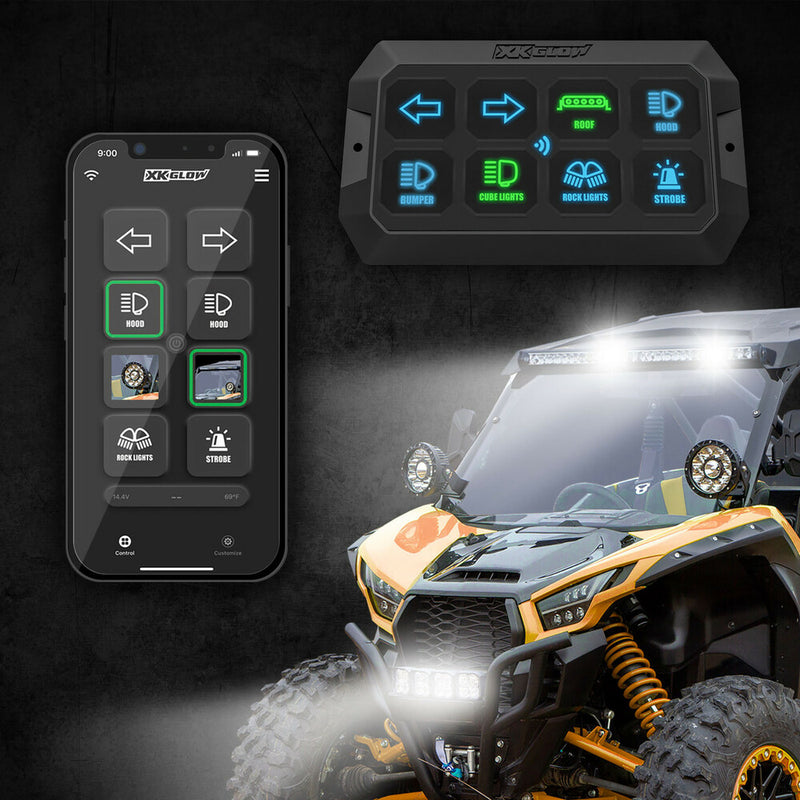 Xk Glow 653-0200 XK-CMD-KIT XKCOMMAND SWITCH PANEL