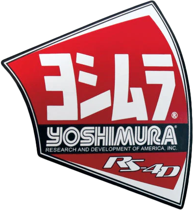 Yoshimura 960-9982 RS4D-NB002 END CAP DECAL STICKER RS4D