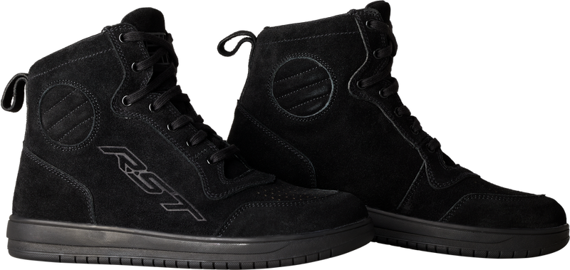 Rst 556-3052046 103052BLK-46 HITOP MOTO SNEAKER CE BOOT BLACK SUEDE SZ 12