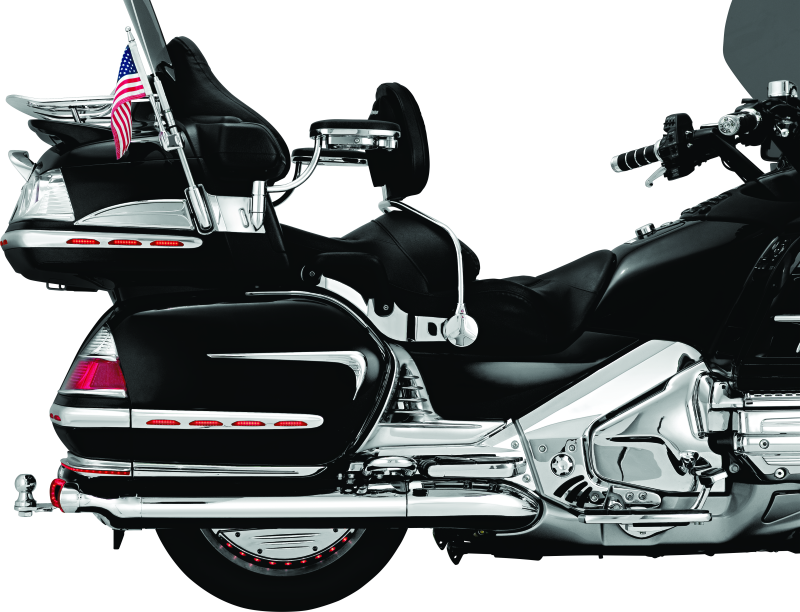 Kuryakyn 3913 Louvered Battery Box Cover 01-10 GL1800 Chrome - User 1
