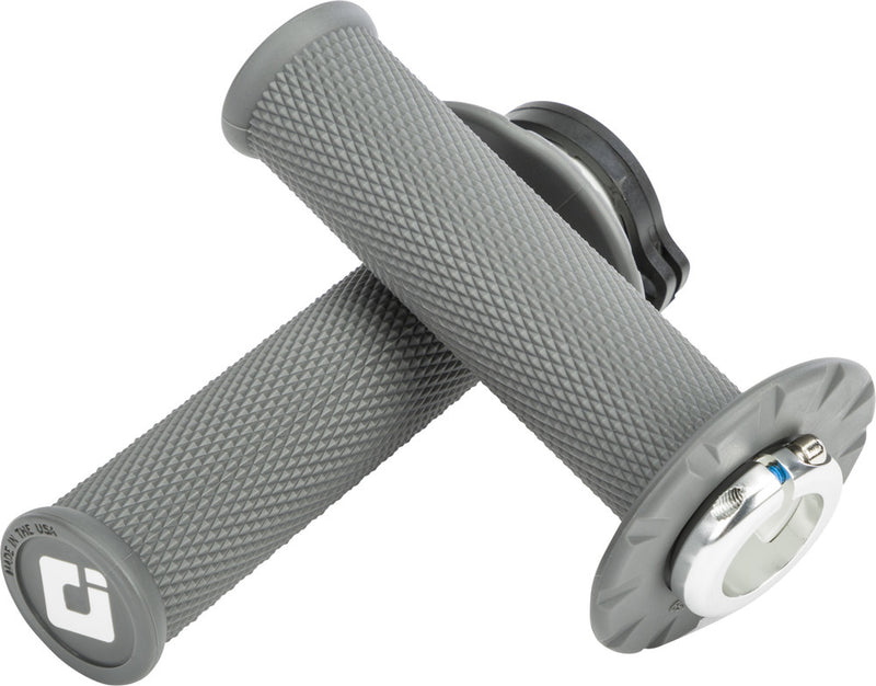 Odi 206-1111 H36NWH MX V2 LOCK-ON GRIPS NO WAFFLE GRAPHITE