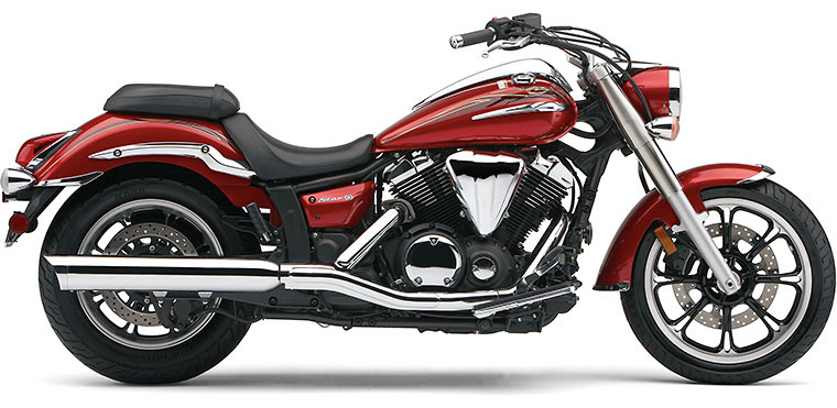 Cobra Slip ON W Scalloped TIP Chrome Yamaha V-Star 950 - 2215 Yamaha V-Star 950 2009-2016