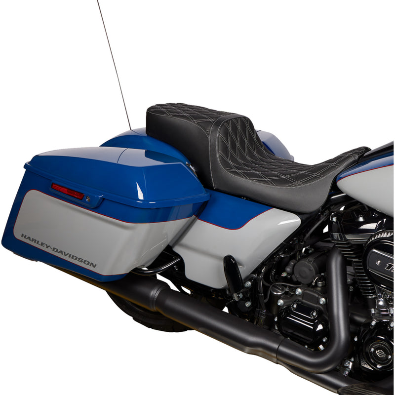 Drag Specialties Seats Predator Seat - 0801-1492 For Harley Touring 2008-2023