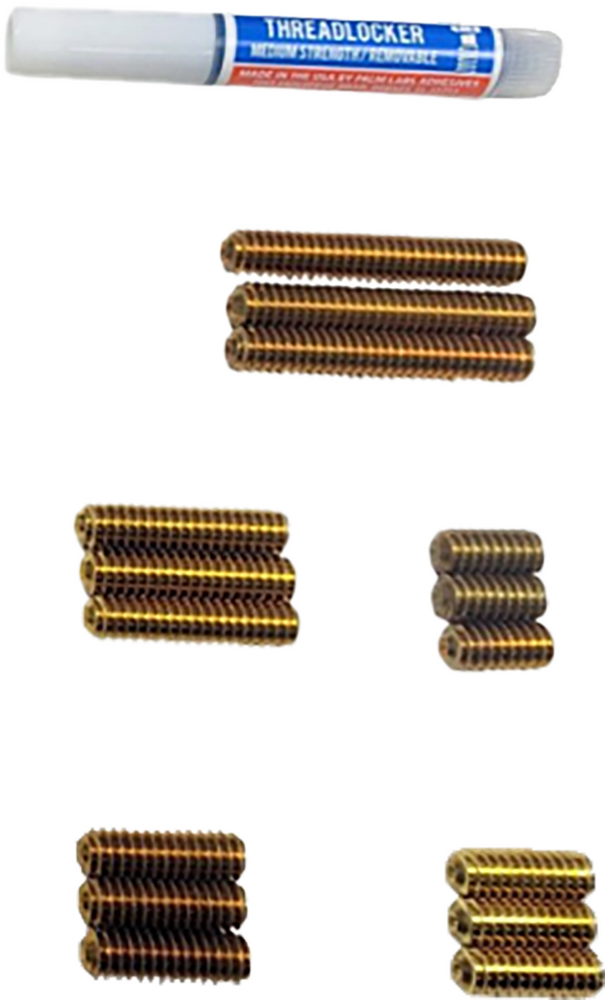 Speedwerx Brass Weight ADJ Kit 1/4"-20 - SPXAWK-4