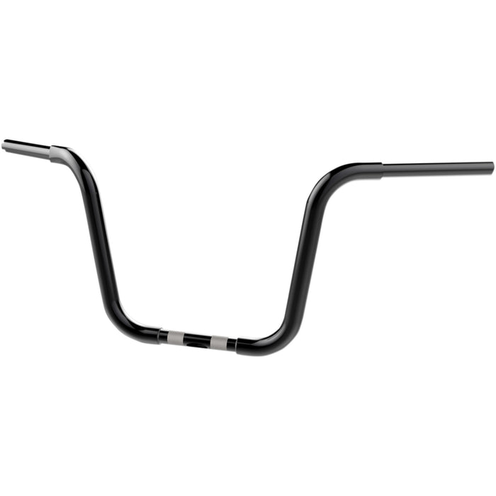 KHROME WERKS 0601-2832 300876 1-1/4" Bobber Ape Hanger Handlebar — Fat Bobber/Ape Hanger/Bobber Ape - 12" - Black