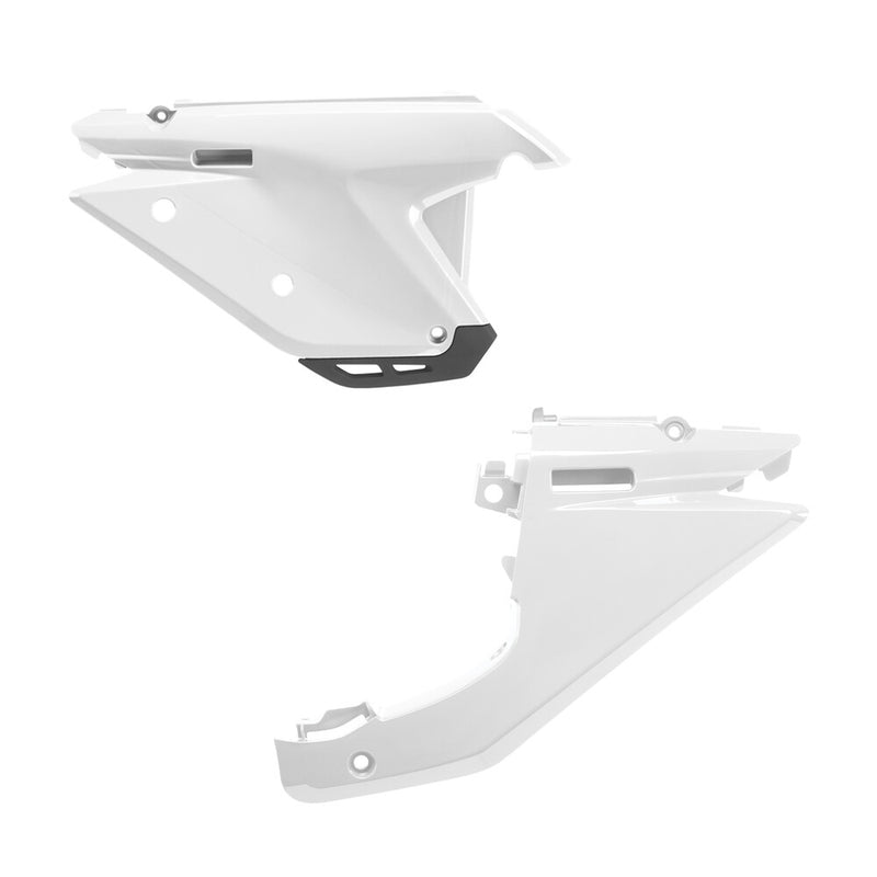 Polisport Side Panels Sherco SE SEF White - 8611100002 Sherco 250 Factory / 300 Factory / 450 Factory 2025