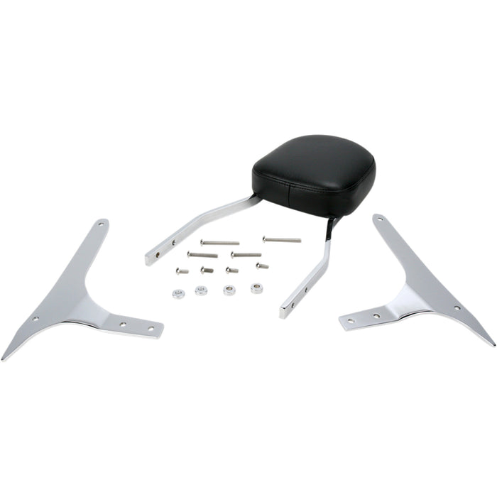 COBRA 1501-0258 02-5225 Square Sissy Bar Kit — Standard Sissy Bar - Standard - XVS 950 V-Star