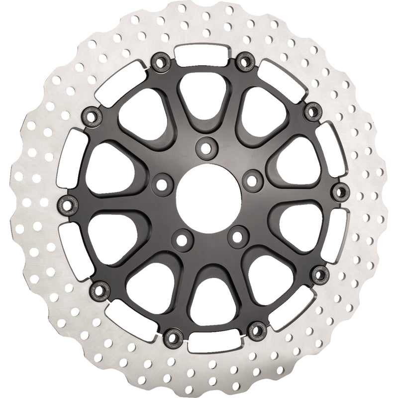 Slyfox Brake Rotor - 0133-3061S-B For Harley Touring 2008-2023