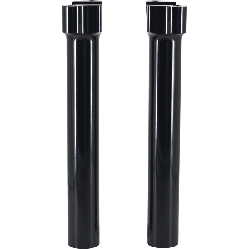 WILD 1 0602-1472 WO530SGB Chubby® Billet Risers - 9-1/2" - Gloss Black
